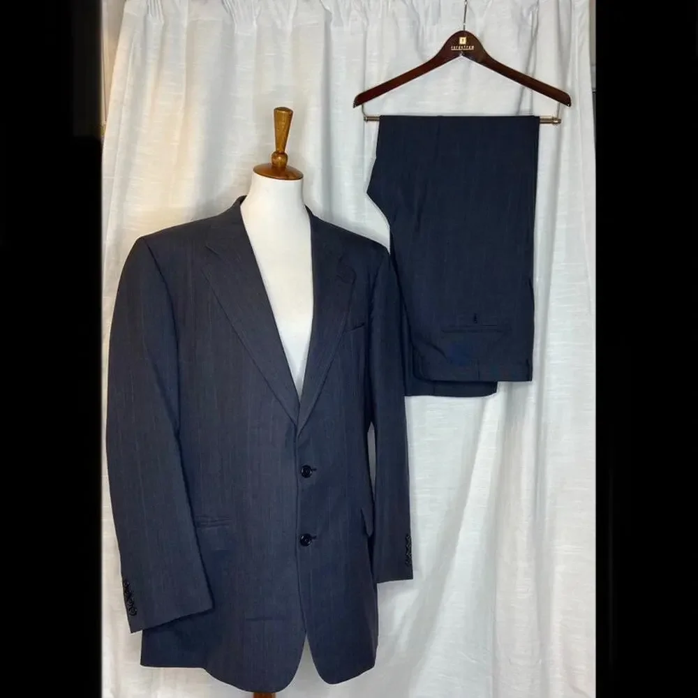 Vintage Hickey Freeman Tailored Wool Nordstom Suit